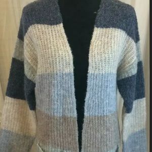 ANTHROPOLOGIE Pepin Wool Alpaca Long Duster size S